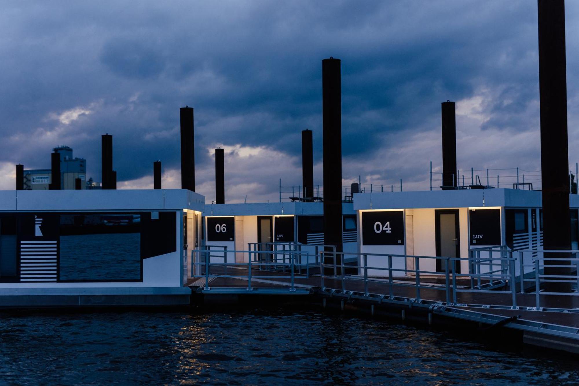Hausboote Am Lankenauer Hoeft Бремен Екстер'єр фото
