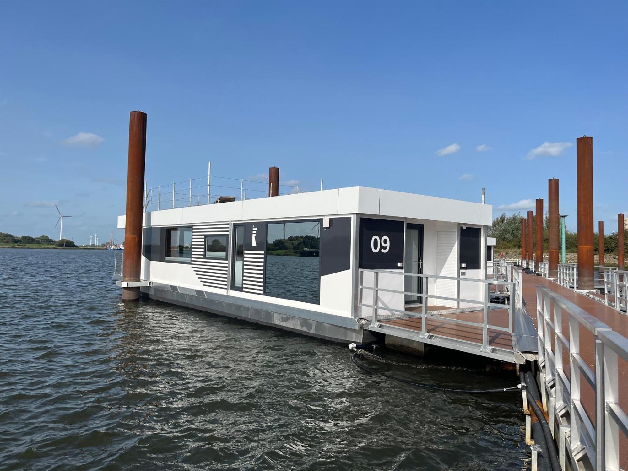 Hausboote Am Lankenauer Hoeft Бремен Екстер'єр фото